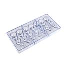 Molde De Chocolate Em Forma De Diamante Molde De Plástico De Policarbonato Para Doces Ferramentas De Molde De Chocolate Em Forma De Diamante Molde De Plástico De Policarbonato Para Doces Ferramentas De