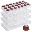 Molde de chocolate Yopay 84 Grades em forma de diamante de policarbonato