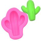 Molde de fondant de silicone Cactus para bolo, chocolate e sabonete