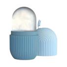 Molde De Gelo Facial De Silicone, Rolo De Gelo Para O Rosto E Olhos, Ferramenta De Massagem Gua Sha