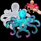 Molde de ornamento de silicone Wehous Large Octopus Resin Crafts