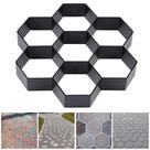 Molde de pavimento hexagonal Skelang 29x28x4 cm ABS reutilizável