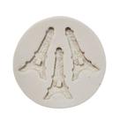 Molde De Silicone - 1397 - Torres Eiffel - 1 unidade - Mazulli - Rizzo