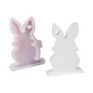 Molde De Silicone 3D Coração De Coelho Para Velas, Sabonetes E Artesanato Em Resina - Decoração