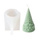 Molde De Silicone 3D De Anão Para Velas, Gesso E Resina, Decoração Artística Para Casa E Festivais
