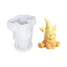 Molde De Silicone 3D De Rena De Natal Para Velas, Gesso E Resina Epóxi - Acessório Para Artesanato E