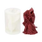 Molde De Silicone 3D De Vela De Guerreiro Fantasma Com Tema De Terror, Ferramenta De Artesanato Em