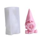 Molde De Silicone 3D De Velhinho Abraçando Guirlanda Para Árvore De Natal, Ferramenta Para