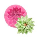 Molde De Silicone 3D Folha De Azevinho Para Natal, Para Bolo, Chocolate, Sabonete, Frutas, Flores E