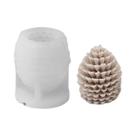 Molde De Silicone 3D Para Árvore De Natal Para DIY, Fabricação De Velas Aromáticas, Sabonetes E