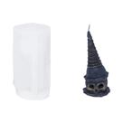 Molde De Silicone 3D Teia De Aranha Caveira Para Vela, Cone De Sorvete, Gesso, Resina, Chocolate -