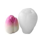 Molde De Silicone 3D Tulipa Para Velas DIY, Sabonetes Artesanais, Resina E Artesanato - Suprimentos