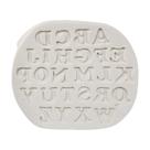 Molde De Silicone - 48 - Alfabeto - 1 unidade - Mazulli - Rizzo