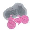 Molde De Silicone 754 - Bicicleta C Cestinho Média - Esporte