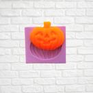 Molde de silicone abóbora halloween para decorar f615