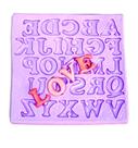 Molde de silicone alfabeto para decorar f83
