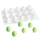 Molde de silicone ANGOOD 3D Lemon de 15 cavidades para assar sobremesas