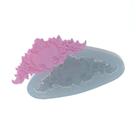Molde de Silicone Arabesco Coração Pasta Americana