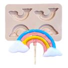 Molde de Silicone Arco íris
