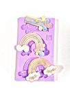 Molde de silicone arco íris para decorar f97