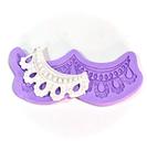 Molde de silicone barrado para confeitar f67