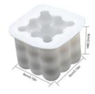 Molde de Silicone BIG Bubble 1 Cavidades Velas Bolo Sabonete