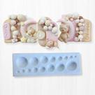 Molde de Silicone Bolinha Varios Tamanhos