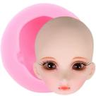 Molde de Silicone Cabeça de Boneca Rosto