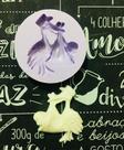 Molde de silicone cegonha para decorar f280
