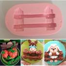 Molde de silicone cerca para decorar f240
