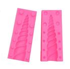 Molde de silicone chifre unicórnio para decorar f178