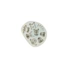 Molde de Silicone Cód. 2483 - Animais da Fazendinha - 1 unidade - Mazulli - Rizzo