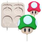 Molde de Silicone Cogumelo/Flor