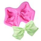 Molde de silicone com laço de borboleta grande para bolos, fondant e chocolate