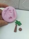 Molde de Silicone Coqueirinho