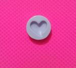Molde de silicone coração para decorar f235