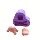 Molde de silicone corpinho bicho 4 patas para decorar f704