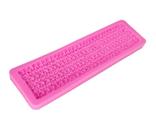 Molde de silicone crochê para decorar f411
