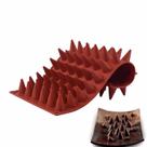 Molde de silicone de 66 cavidades em forma de cone para doces e chocolate