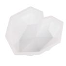 Molde de silicone Diamond Heart para bolos, mousse e sobremesas