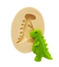 Molde de silicone dinossauros confeitaria biscuit f590