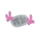 Molde de silicone Dupla de Orelhas de Coelho com Laço Ref. 819 - 1 unidade - Flex Arte - Rizzo