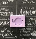 Molde de silicone elefante para decorar f370