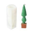 Molde De Silicone Em Forma De Árvore De Natal Para Velas, Estrela, Cedro, DIY, Decoração De