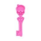 Molde De Silicone Em Forma De Crânio Com Chaveiro Para Fondant, Chocolate, Argila, Resina E