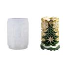 Molde De Silicone Em Forma De Floco De Neve Para Árvore De Natal, DIY, Aromaterapia, Ornamento,