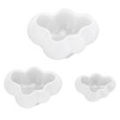 Molde de silicone em forma de nuvens em forma de bolo/chocolate/sabonete Pilipane