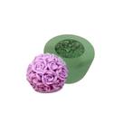 Molde de Silicone - Esfera de Rosas