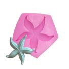Molde de silicone estrela do mar confeitaria biscuit f558