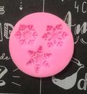 Molde de silicone flocos de neve para decorar f323